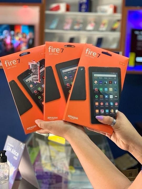 accesorios para electronica - Amazon Fire 7 Tablet 16GB 4G