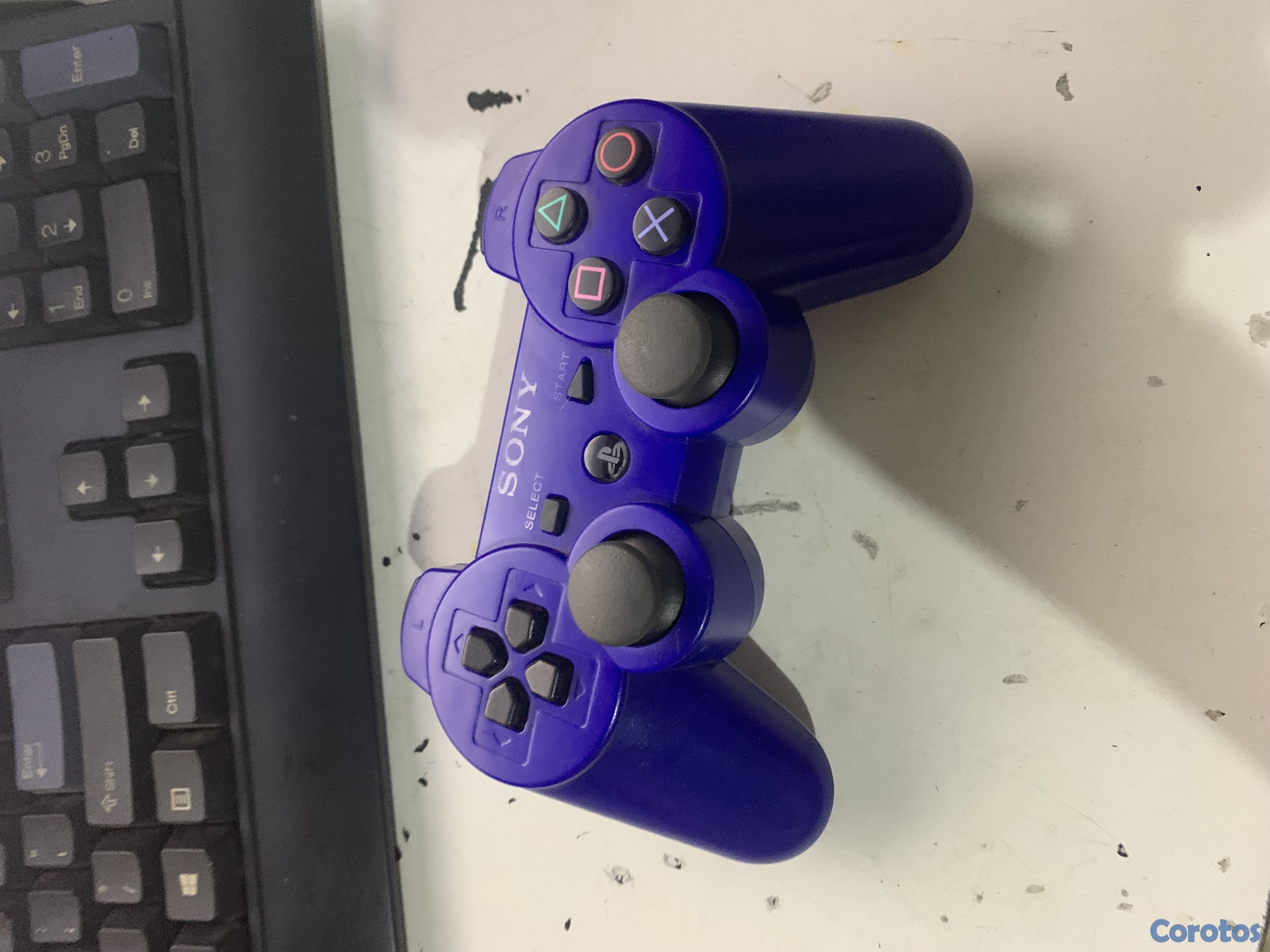 consolas y videojuegos - Mando/Control de PS3/PS4/PC DualShock original, Con sensor de movimiento  2