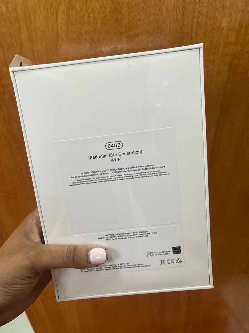 celulares y tabletas - iPad Mini 6TA Generacion 64gb Wi-Fi Sellado  3