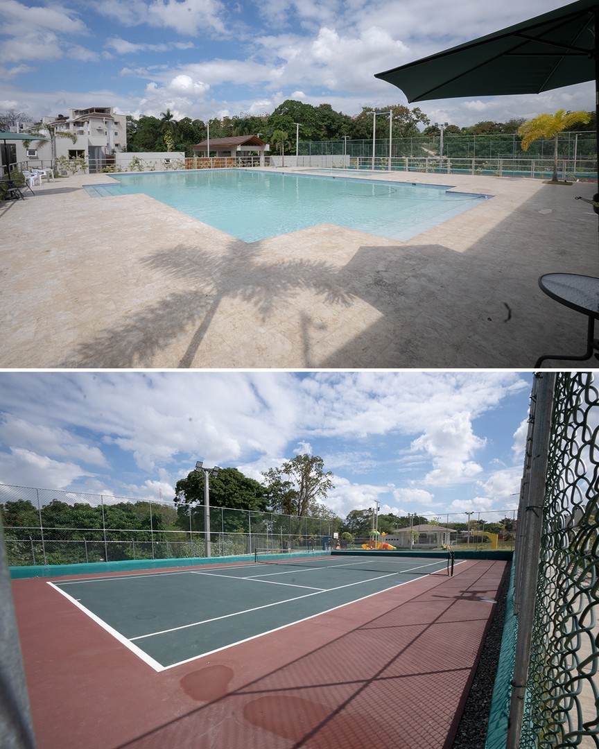 apartamentos - Aptos prox. autopista San Isidro, area social con piscina, canchas deportivas
 8