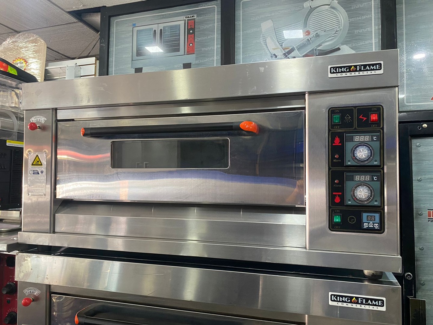 equipos profesionales - Horno de Pizza King Flame  3