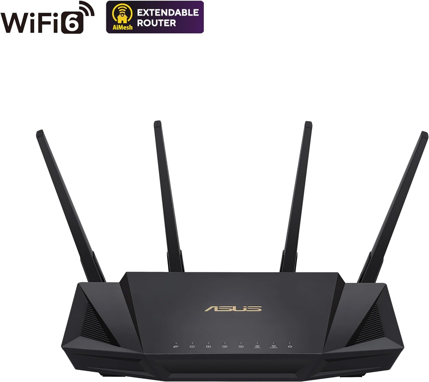 consolas y videojuegos - ASUS RT-AX3000 Dual Band WiFi Router, WiFi 6, 802. 1