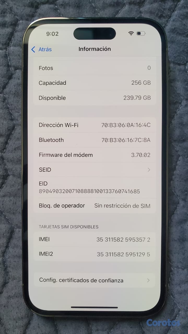 celulares y tabletas - iPhone 14 PRO - FACTORY UNLOCKED - 256 GB 7