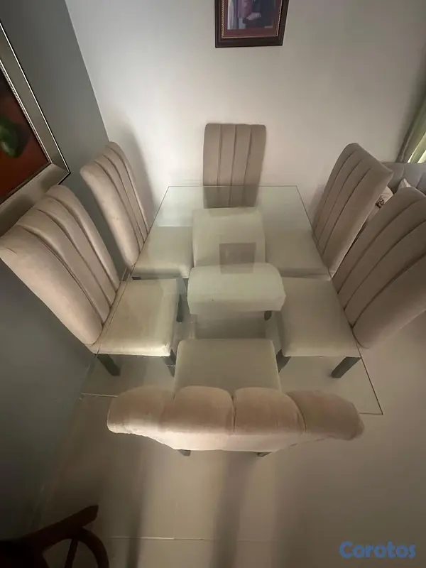 muebles y colchones - Comedor 6 Sillas Negociable 2