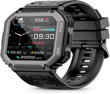 joyas, relojes y accesorios - ZYCZWL Reloj inteligentes militares para hombres con llamada Bluetooth