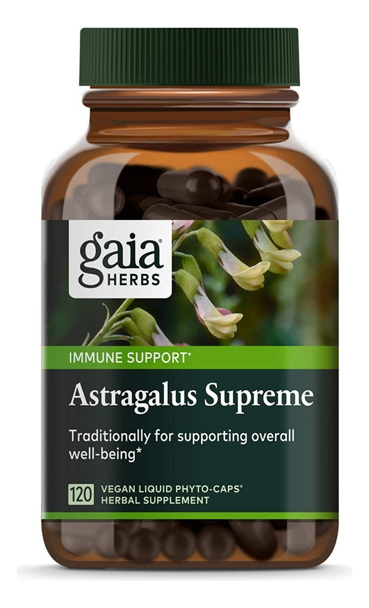 Salud y Equipamiento Médico - Astragalo 120cap Gaia Herbs 1