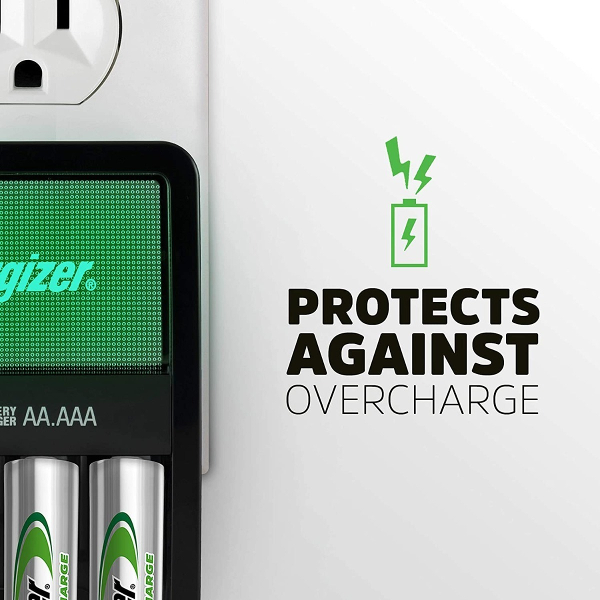 Salud y Equipamiento Médico - Cargador Bateria Energizer Con 4 Baterías Aa Nimh Recargable 5