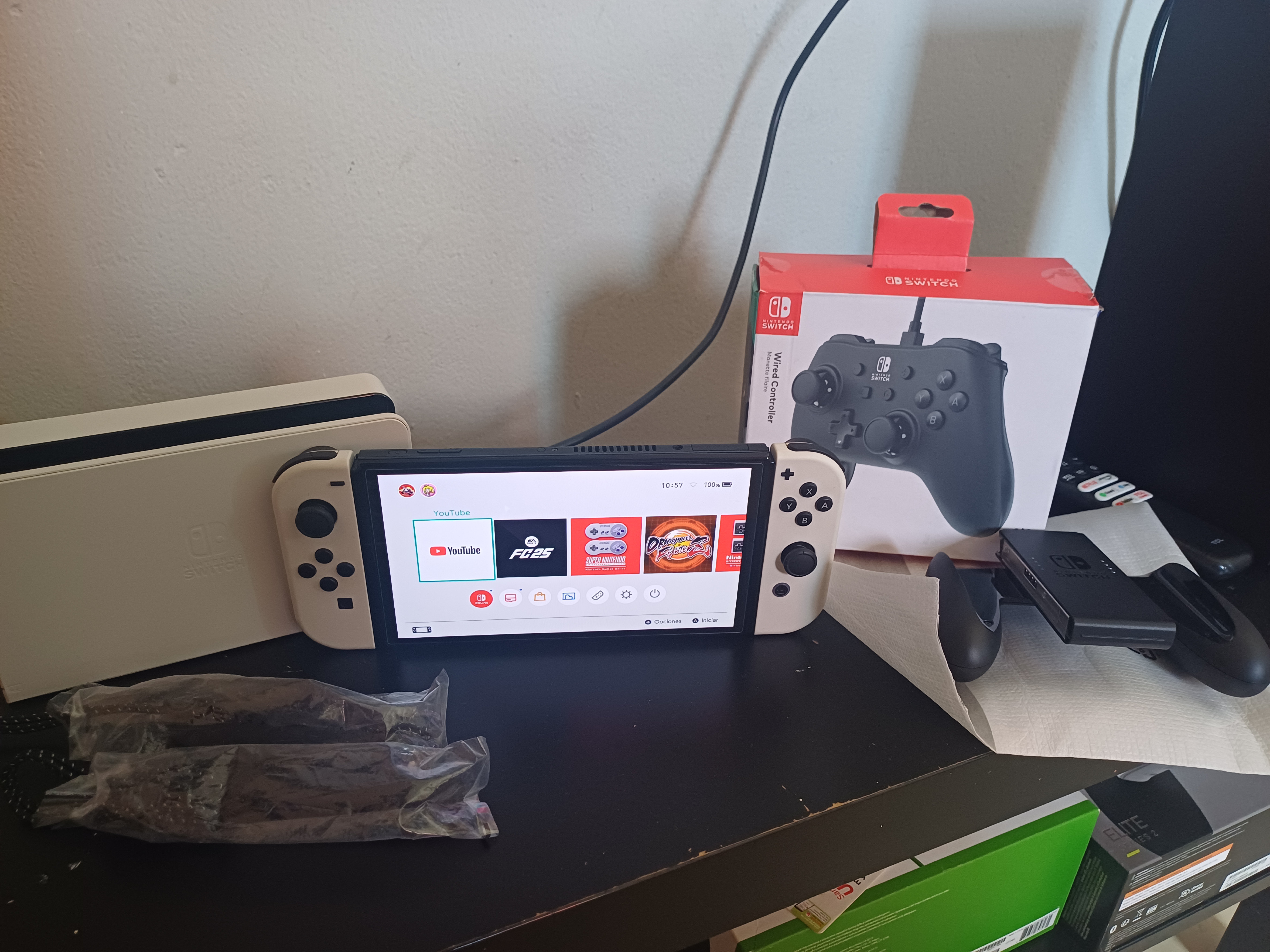 consolas y videojuegos - Nintendo switch oled  0