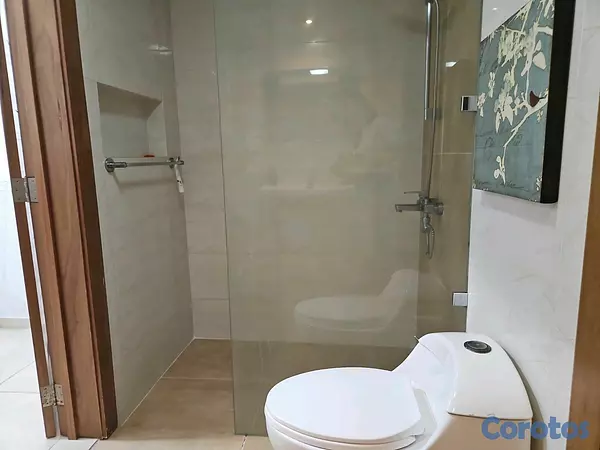 apartamentos - Alquiler de Apartamento Amoblado en Evaristo Morales 7