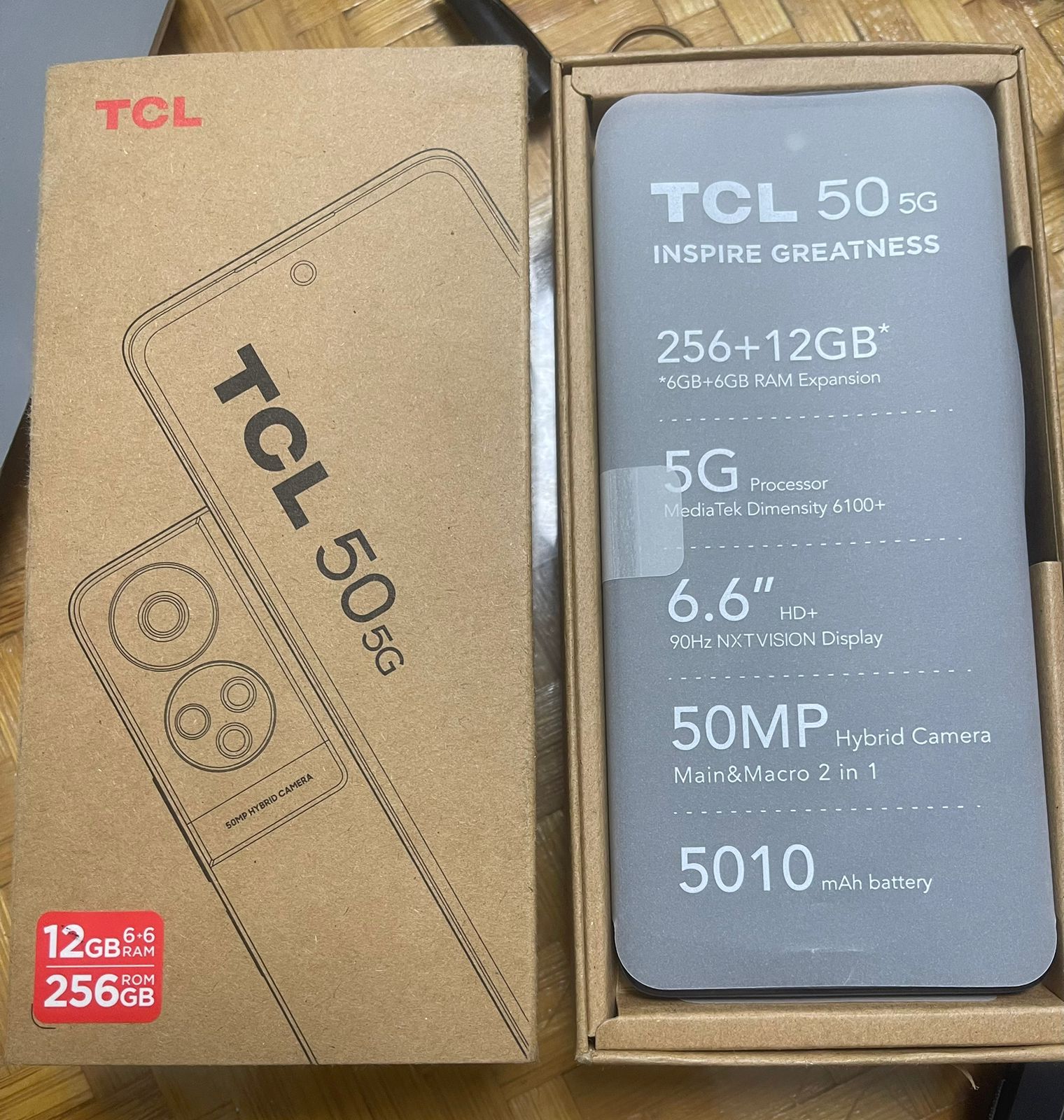 celulares y tabletas - CELULAR NUEVO TCL EN SU CAJA CON SUS ASCESORIOS