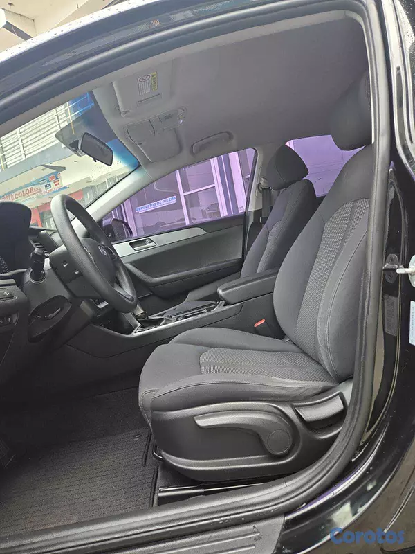 carros - HYUNDAI SONATA NEW RISE 2018 NEGRO GASOLINA 7