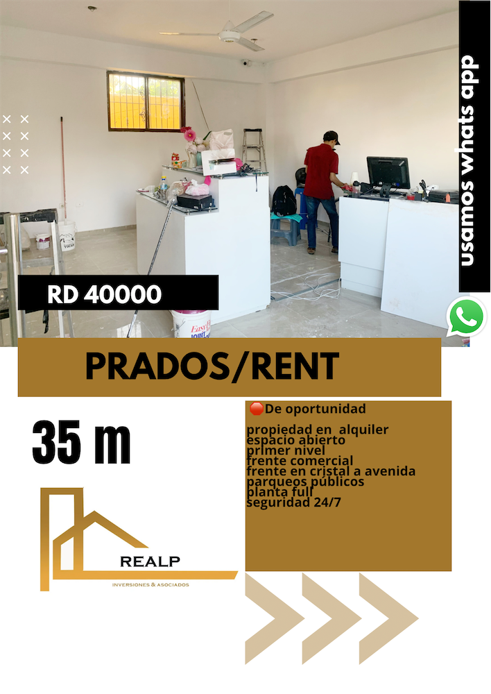 oficinas y locales comerciales - Local en primer nivel prados