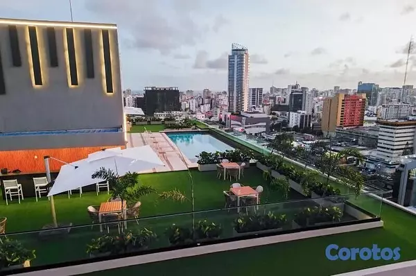 apartamentos - Apartamento en Condo Hotel Rubi Naco Piso 10 9