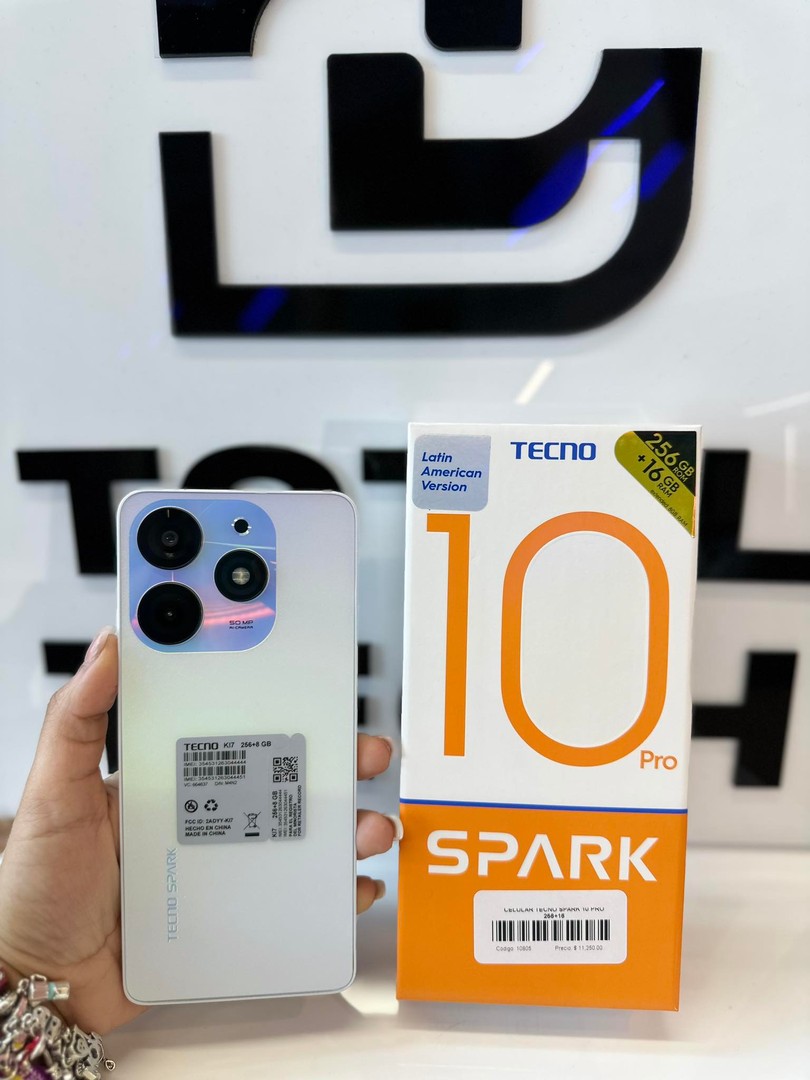 celulares y tabletas - TECNO SPARK 10 PRO 256GB/8RAM