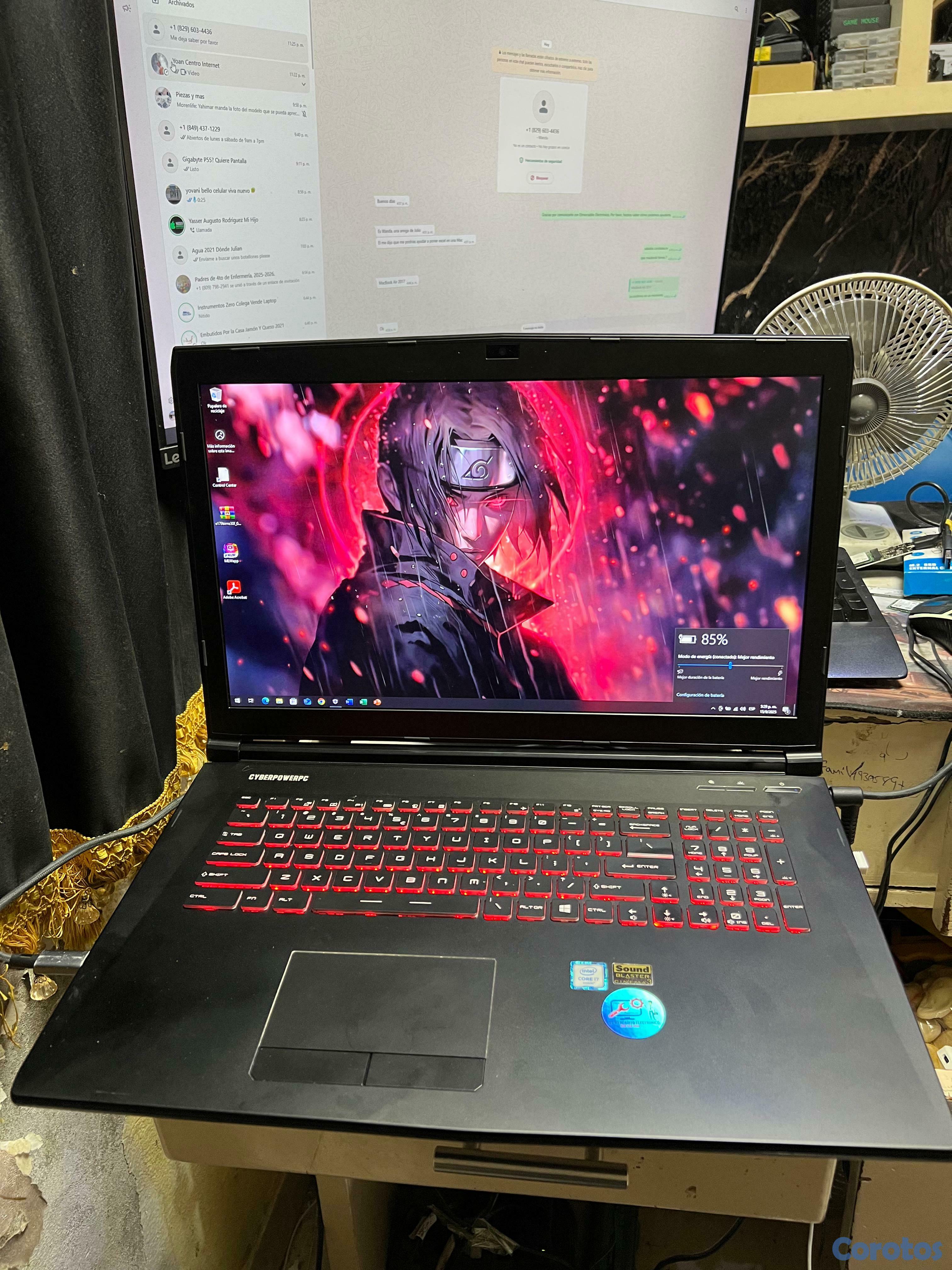computadoras y laptops - Laptop Gaming Cyberpower  Intel i7-6700/GTX1060 6g 4