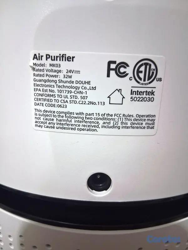 electrodomesticos - Purificador de Aire Aroeve  4