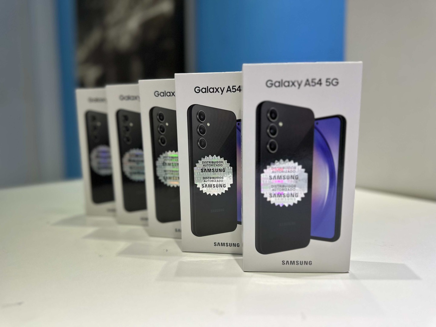 celulares y tabletas - Samsung Galaxy A54 5G 128GB Nuevos Sellados, Desbloqueados, RD$ 20,300 NEG