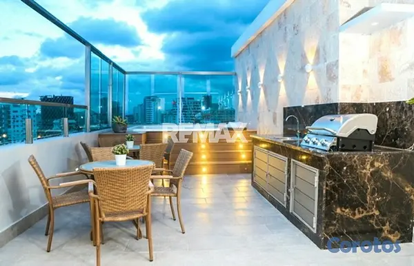 apartamentos - APARTAMENTO EN ALQUILER AMUEBLADO EN ENSANCHE NACO 3
