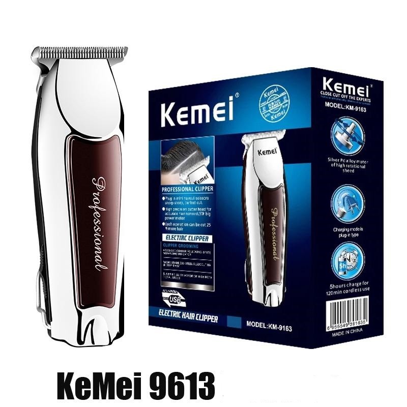 salud y belleza - Maquina de afeitar y recortar Kemei KM-9163 1