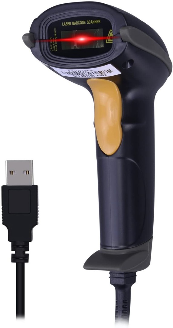 impresoras y scanners - Escáner de código de barras 1D USB 3