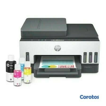 impresoras y scanners - MULTIFUNCIONA CON BOTELLA DE TINTA DE FABRICA ,WI- HP SMART TANK 750 1