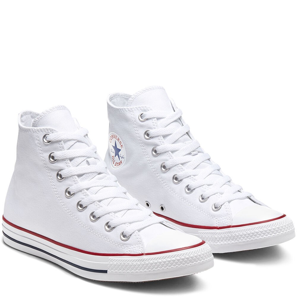zapatos unisex - Converse Chuck Taylor All Star Hi Top Zapatilla, blanco