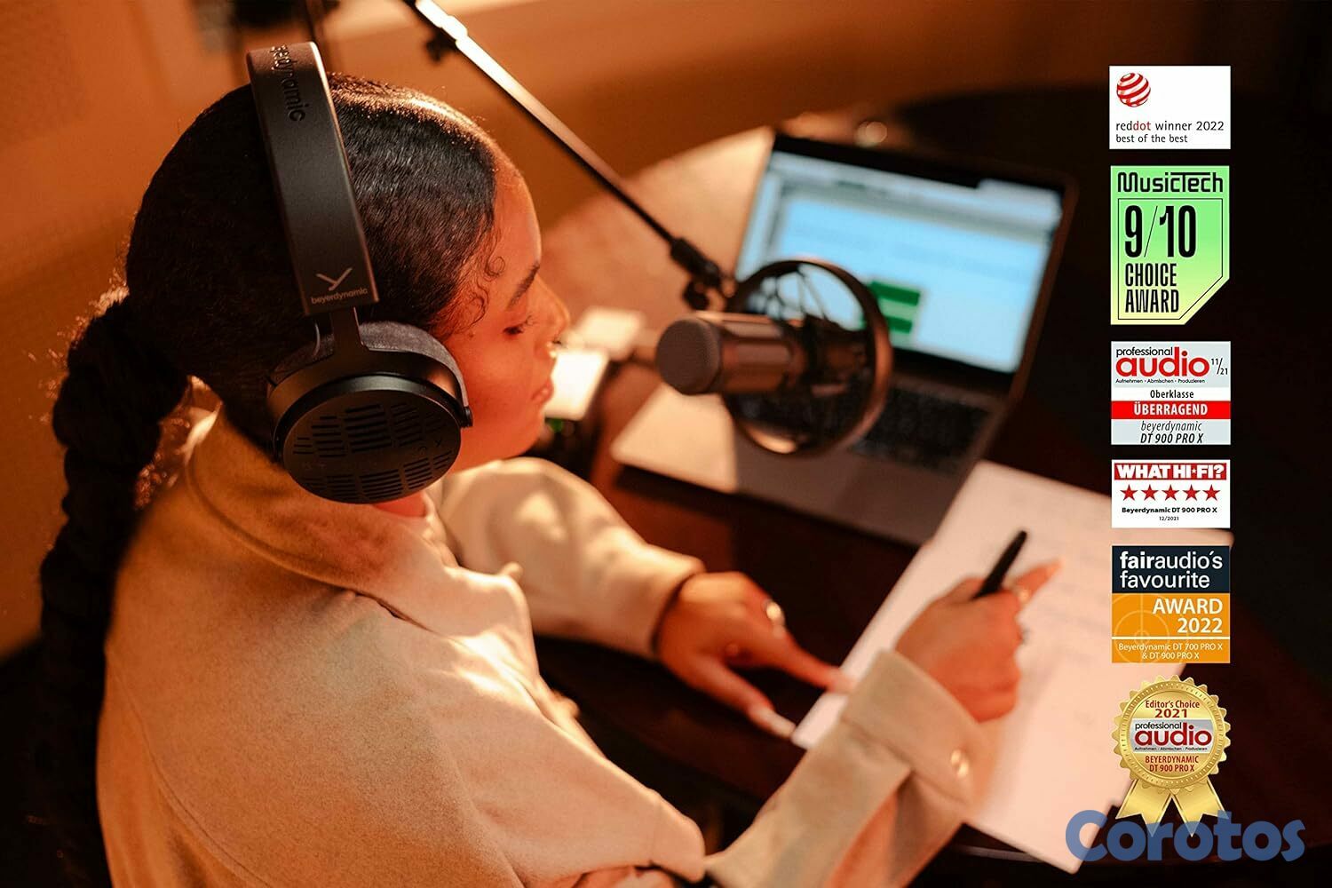 camaras y audio - Beyerdynamic DT 900 PRO X auriculares de estudio 4