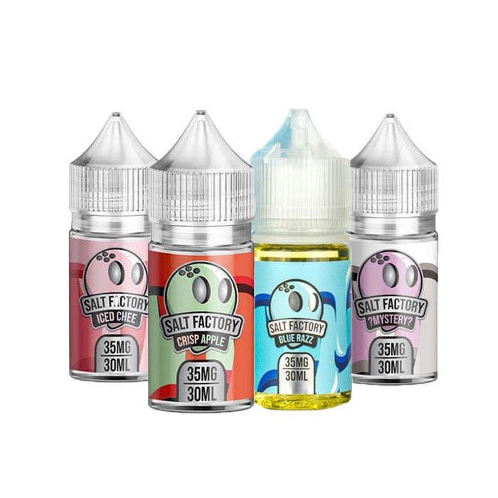 hobby y coleccion - Liquido Salt Factory Liquid Sal Eliquid Variedad Sabores 2
