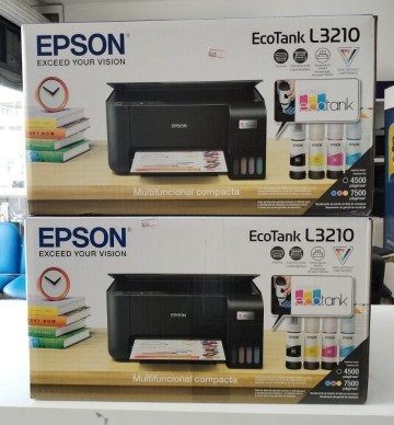impresoras y scanners - Impresora Epson L3210 Multifuncional, Copia, Scaner e Impresión por cable
