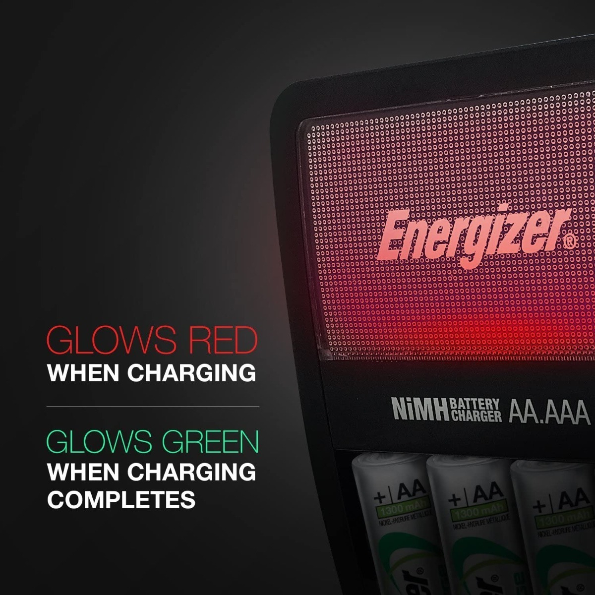 Salud y Equipamiento Médico - Cargador Bateria Energizer Con 4 Baterías Aa Nimh Recargable 6