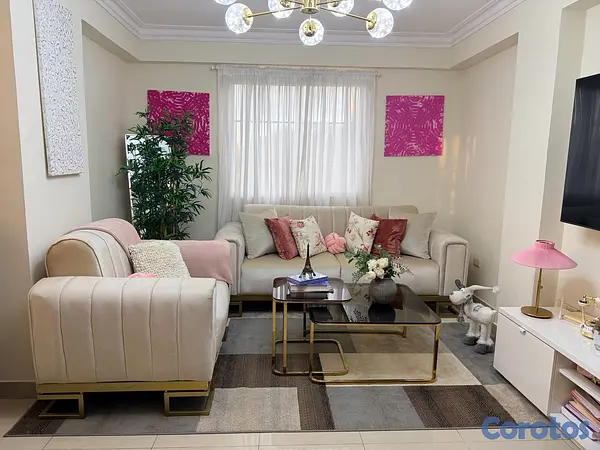 muebles y colchones - Juego de mueble + mesa doble de centro. 4