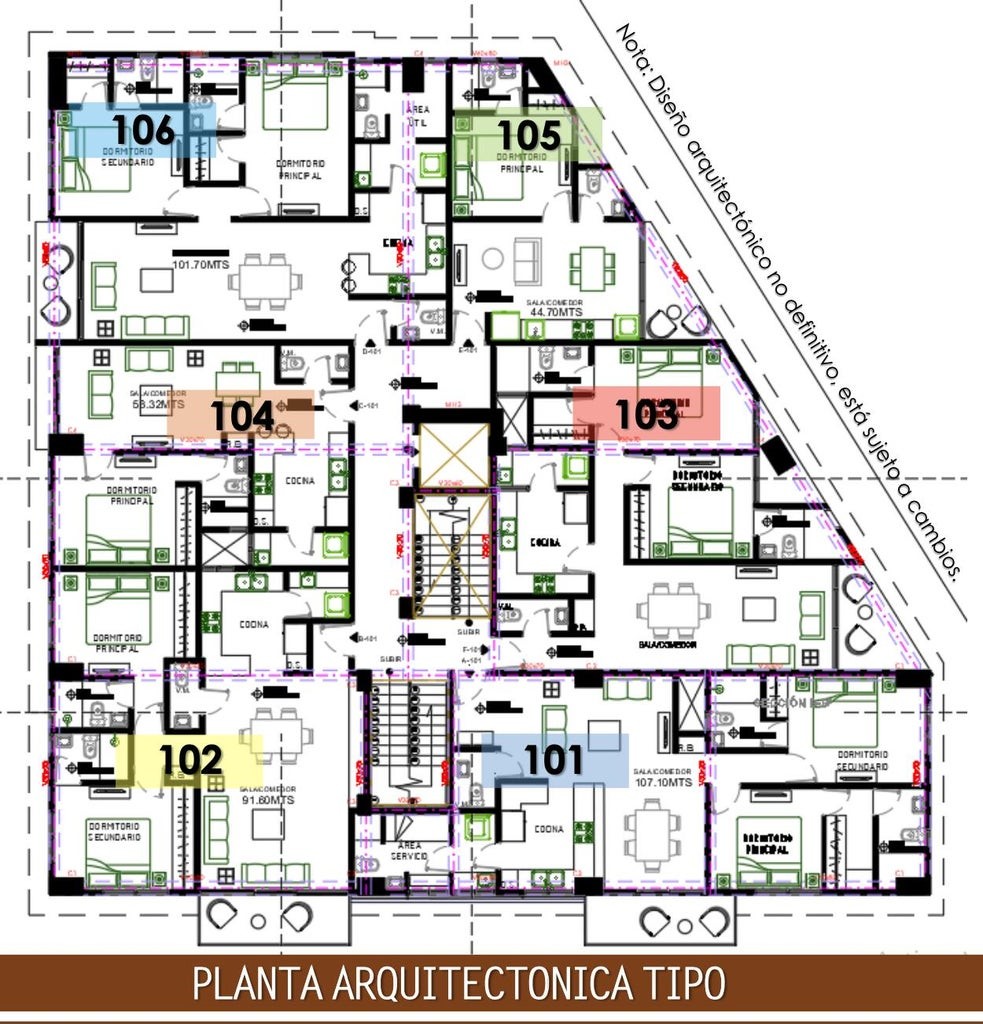 apartamentos - Apartamentos en Venta Jardín Botánico de Una y Dos Habitaciones. 6