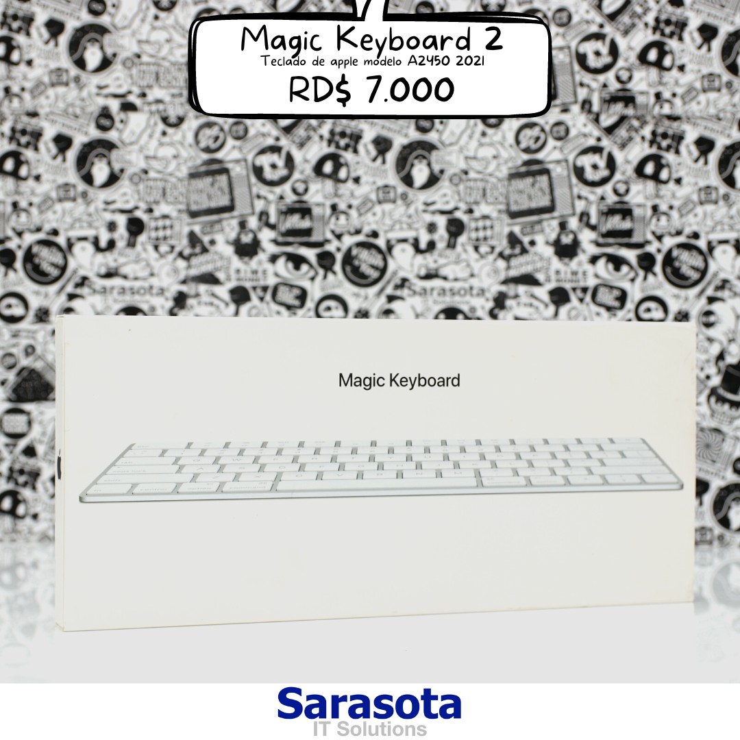 accesorios para electronica - Magic Keyboard 2 de apple, garantía de 12 meses