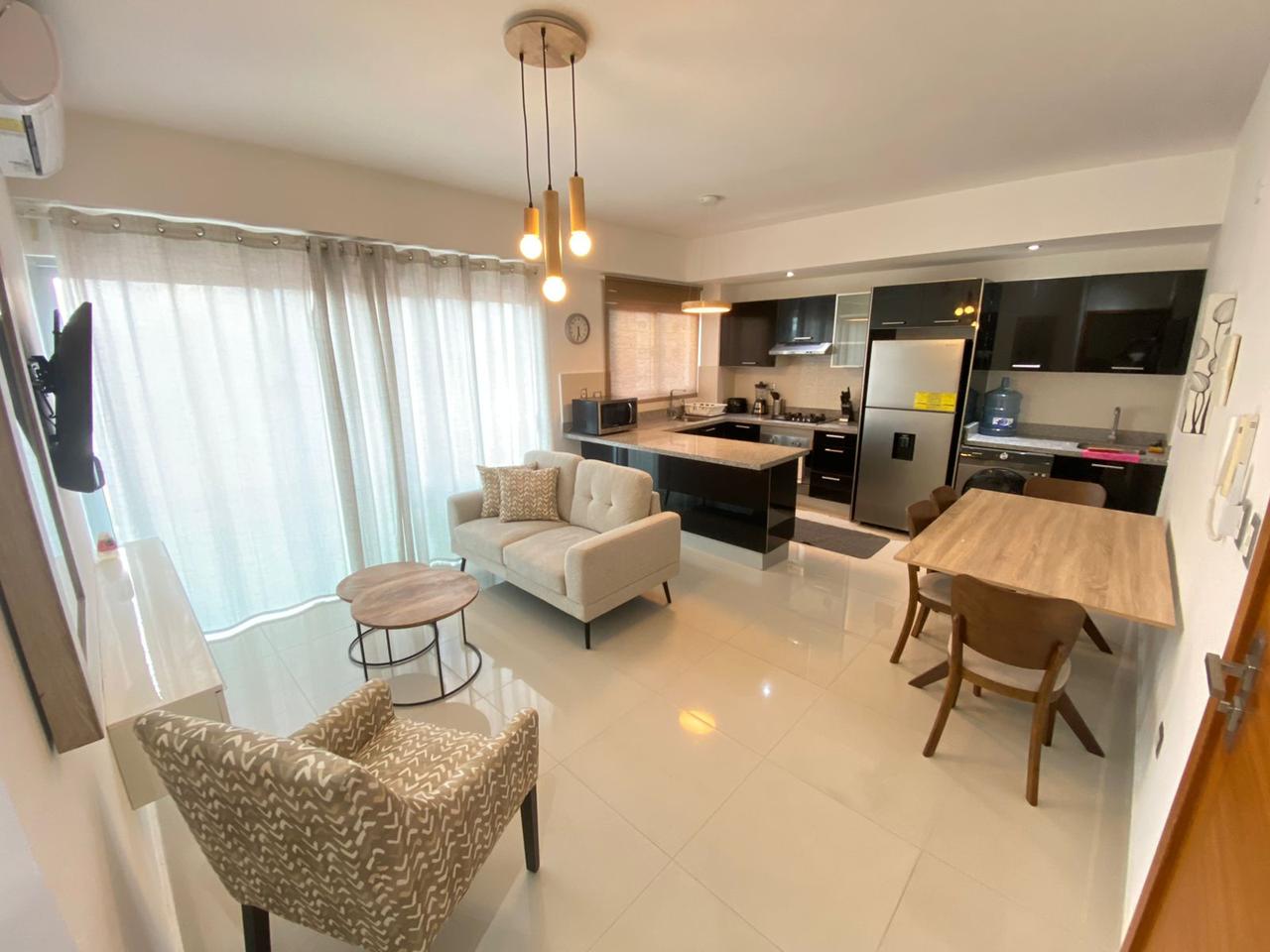 apartamentos - Alquilo apartamento amueblado en Piantini 2