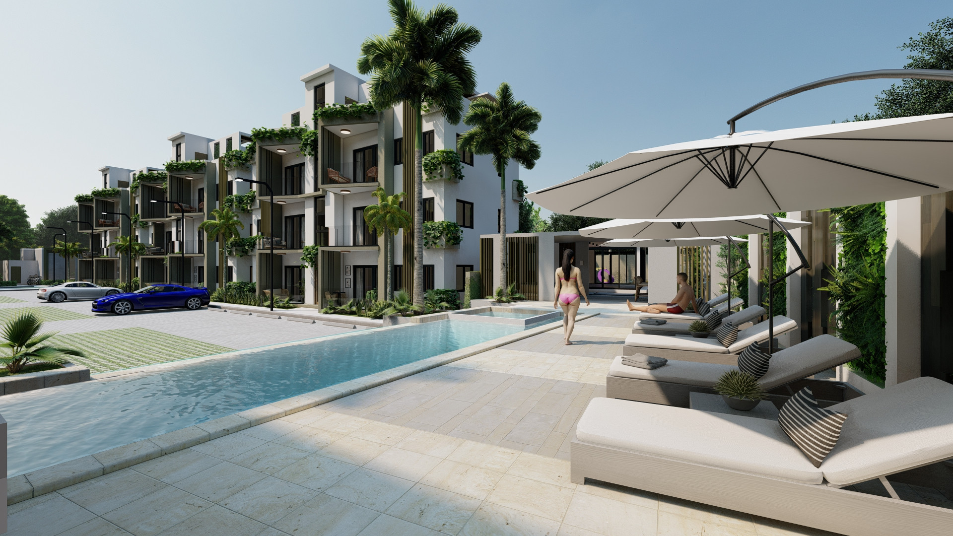 apartamentos - Apartamentos 2Hab Airbnb Friendly Modernos c/Areas Social, Piscina, Lobby y Gym 