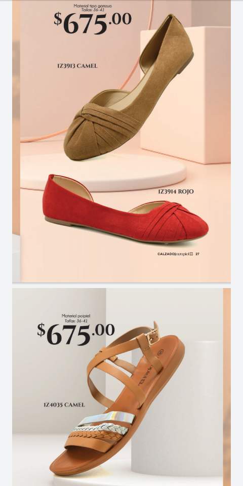 zapatos para mujer - productos Europiel
