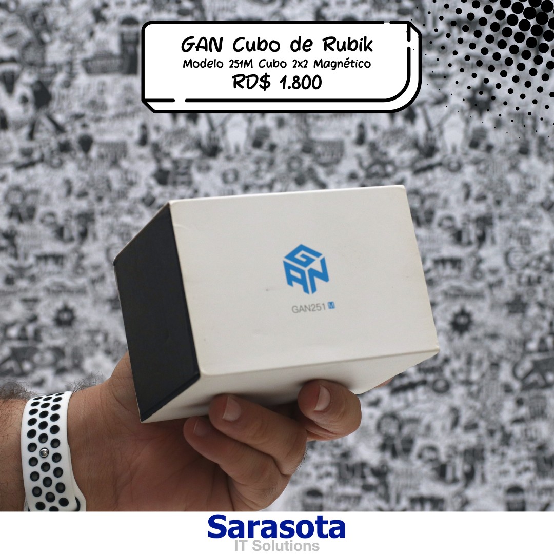 hobby y coleccion - GAN Cubo Rubik 2X2 modelo GAN251M magnético