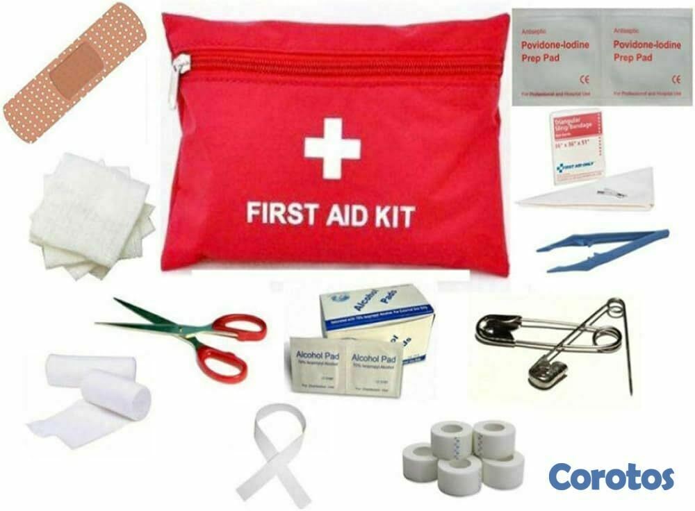 Salud y Equipamiento Médico - Botiquín de Primeros Auxilios Completo: Seguridad  4