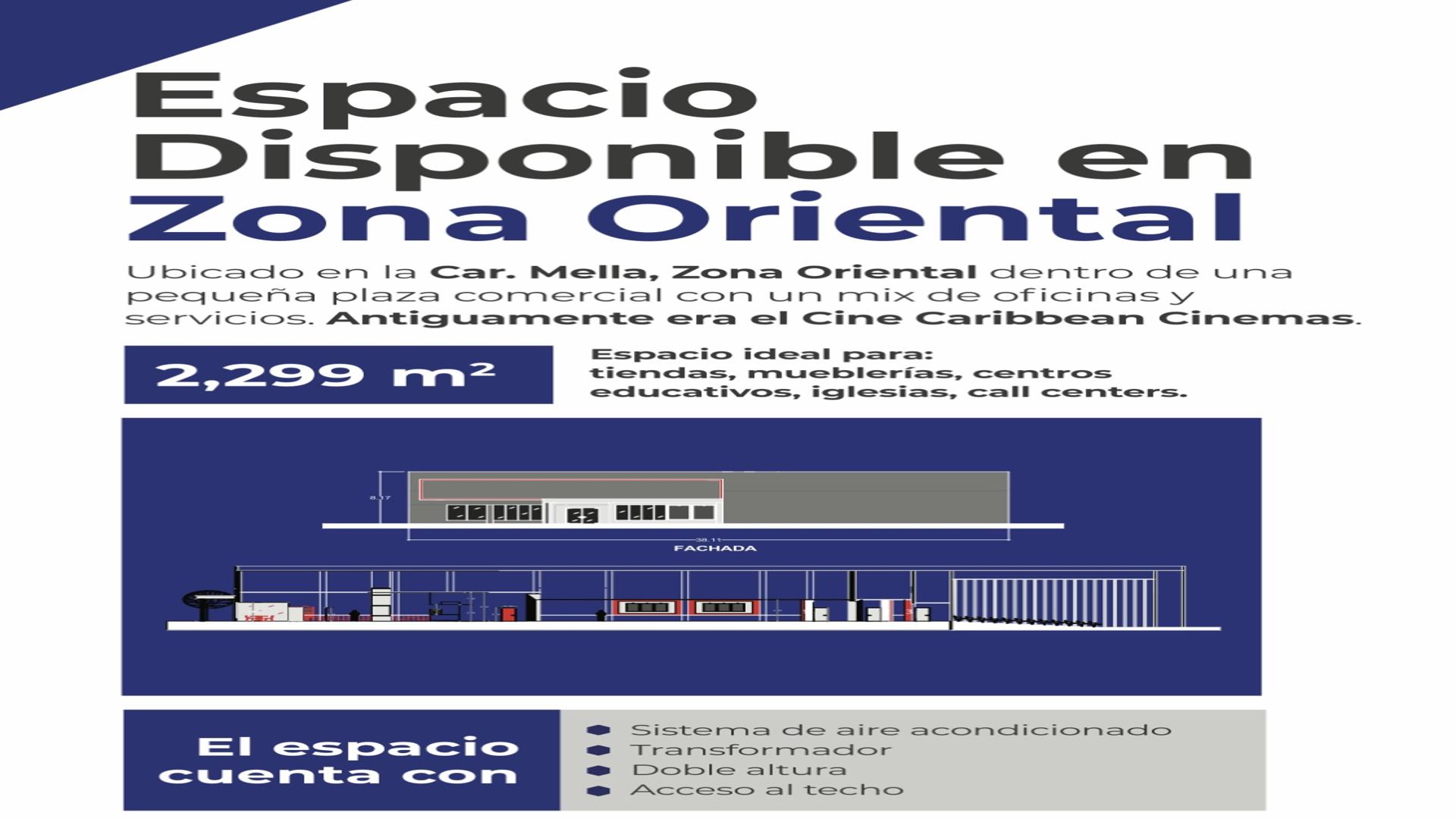 oficinas y locales comerciales - Locales comerciales alquiler Zona Oriental Carretera Mella Santo Domingo Este 4