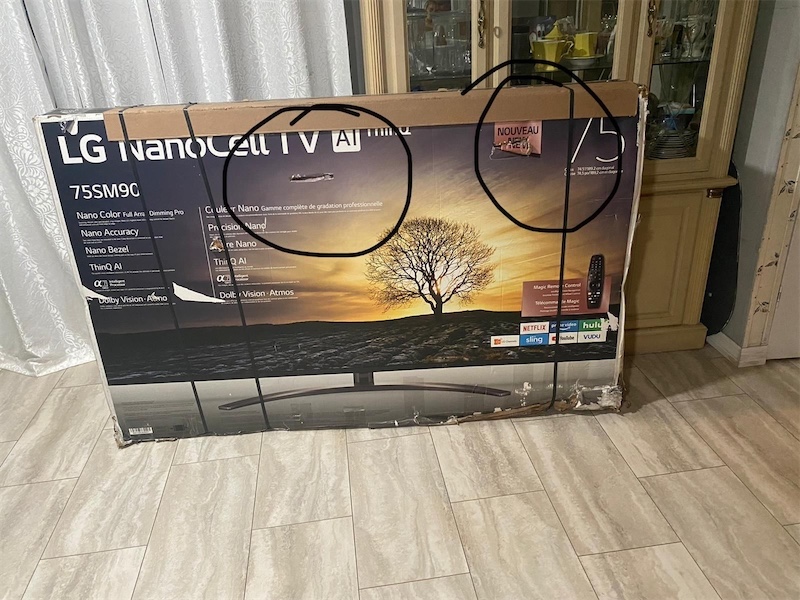 tv - TV LG 75sm9070 Nano cel 2019-2020 nueva en su caja le