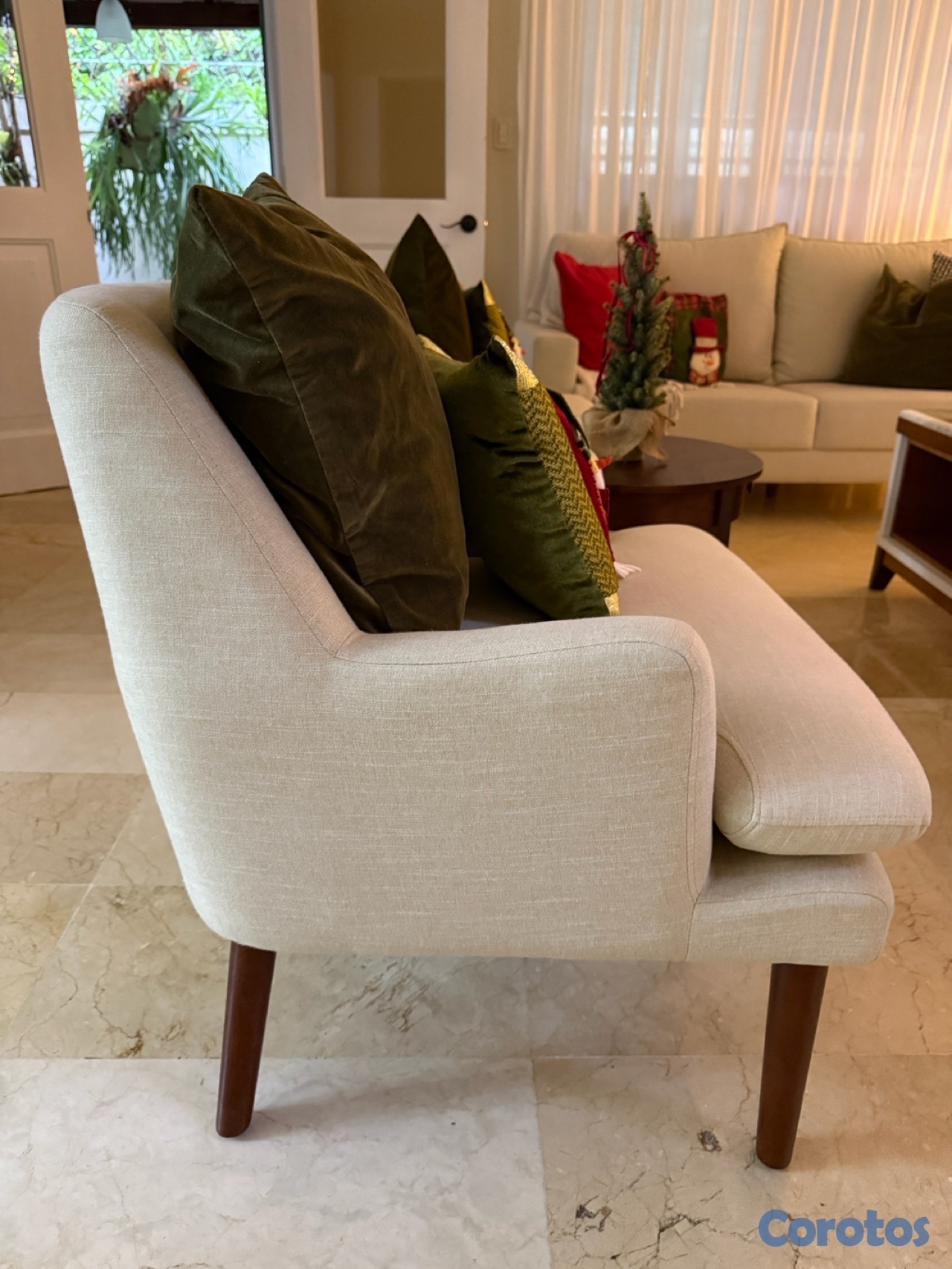 muebles y colchones - 2 butacas + Mesita auxiliar  3