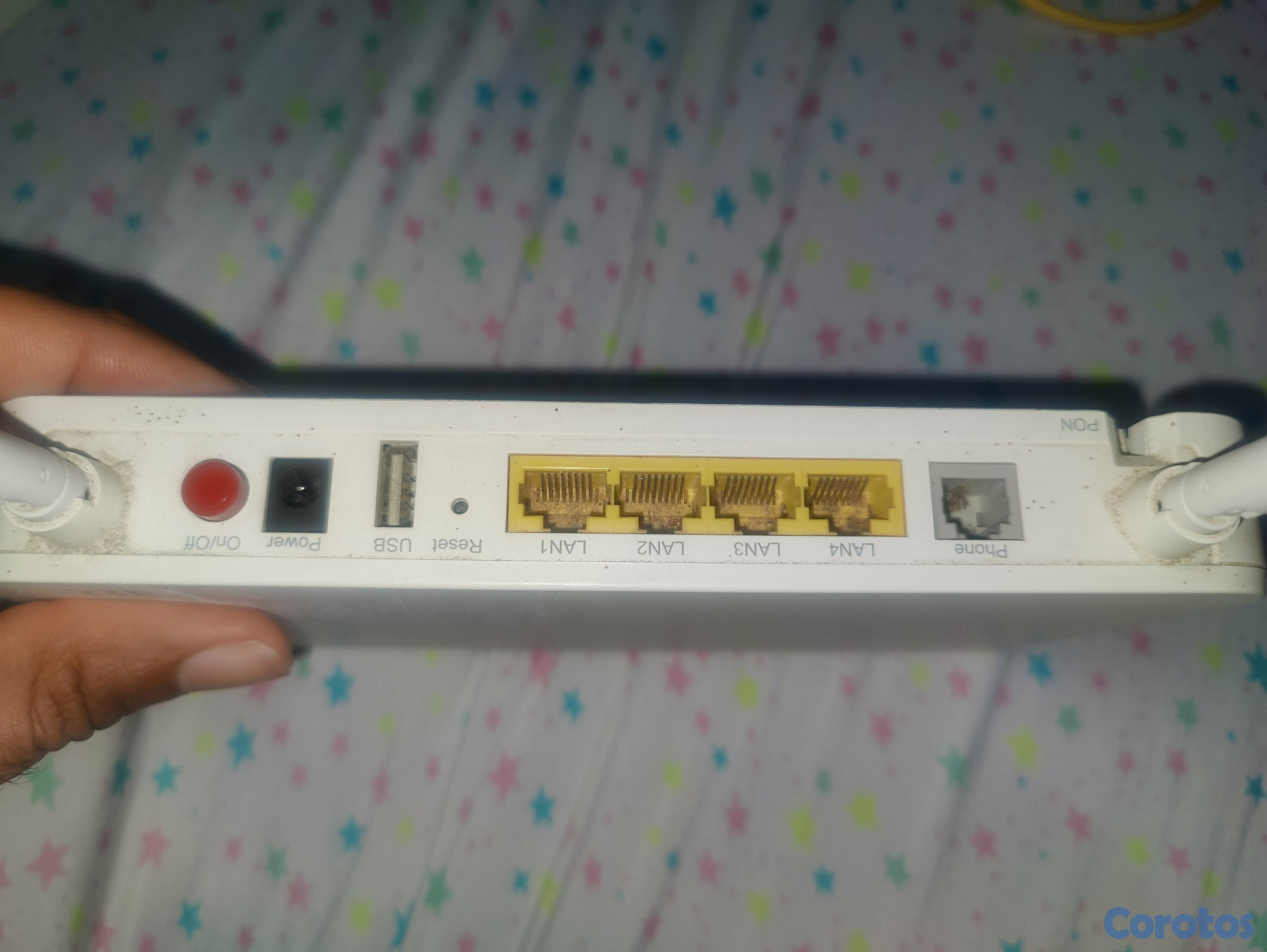 accesorios para electronica - Router ZTE ZXＨN F660 (fibra óptica) 3