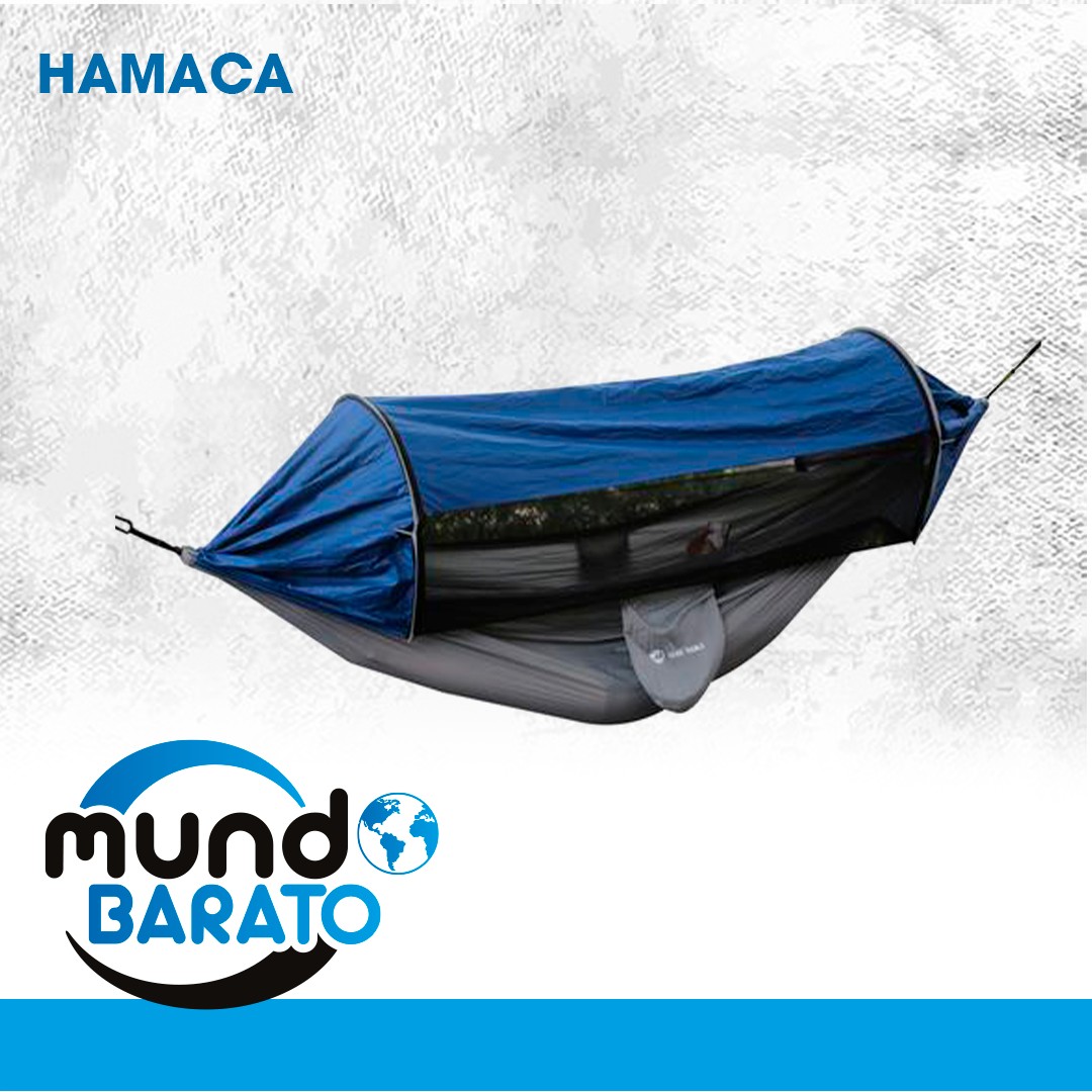 Artículos Deportivos - HAMACA PARA 2 PERSONAS SOPORTA 250KG CON MOSQUITERO 1