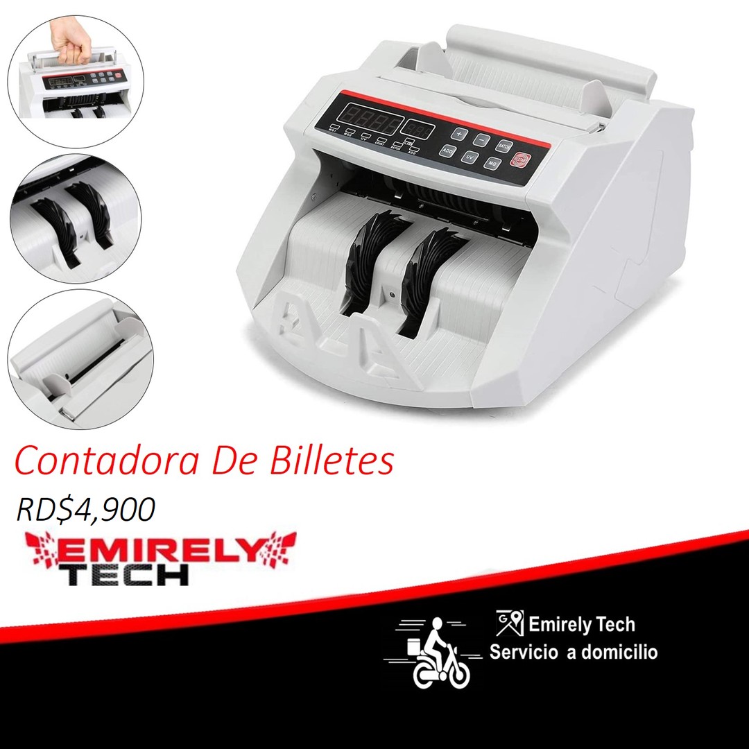 equipos profesionales - Contadora De Billetes Contador De Dinero Detector Uv