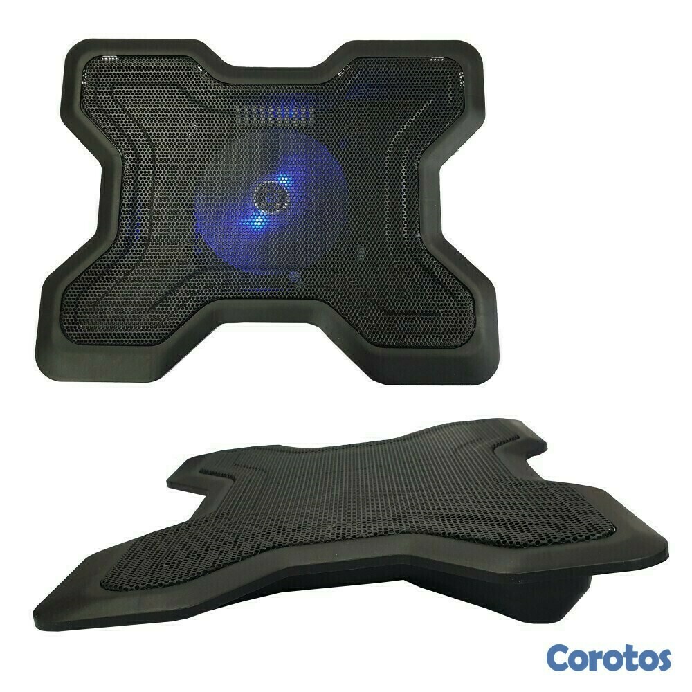accesorios para electronica - Base soporte enfriador de laptop con luz led  3