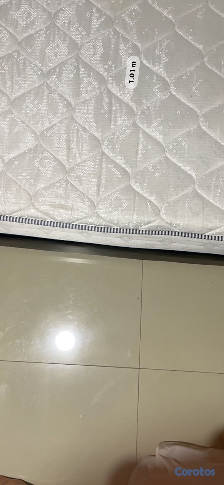 muebles y colchones - Cama y colchón 39” tipo Twin  4