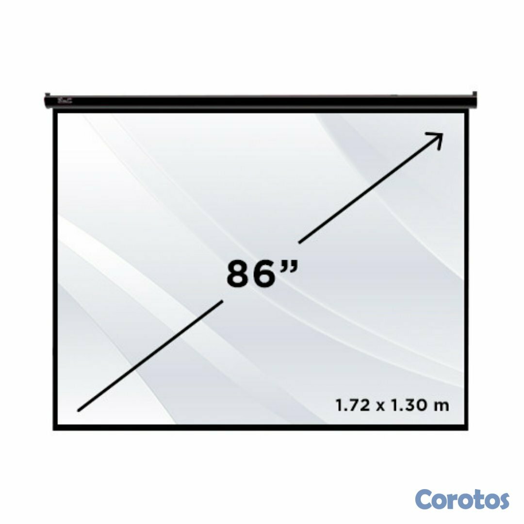 computadoras y laptops - PANTALLA KLIPX 100 pulgadas  PARA PROYECTOR  DE PARED  2