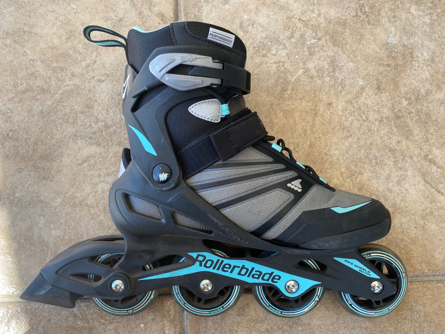Artículos Deportivos - Vendo como nuevos Patines Rollerblade Zetrablade size 9 2