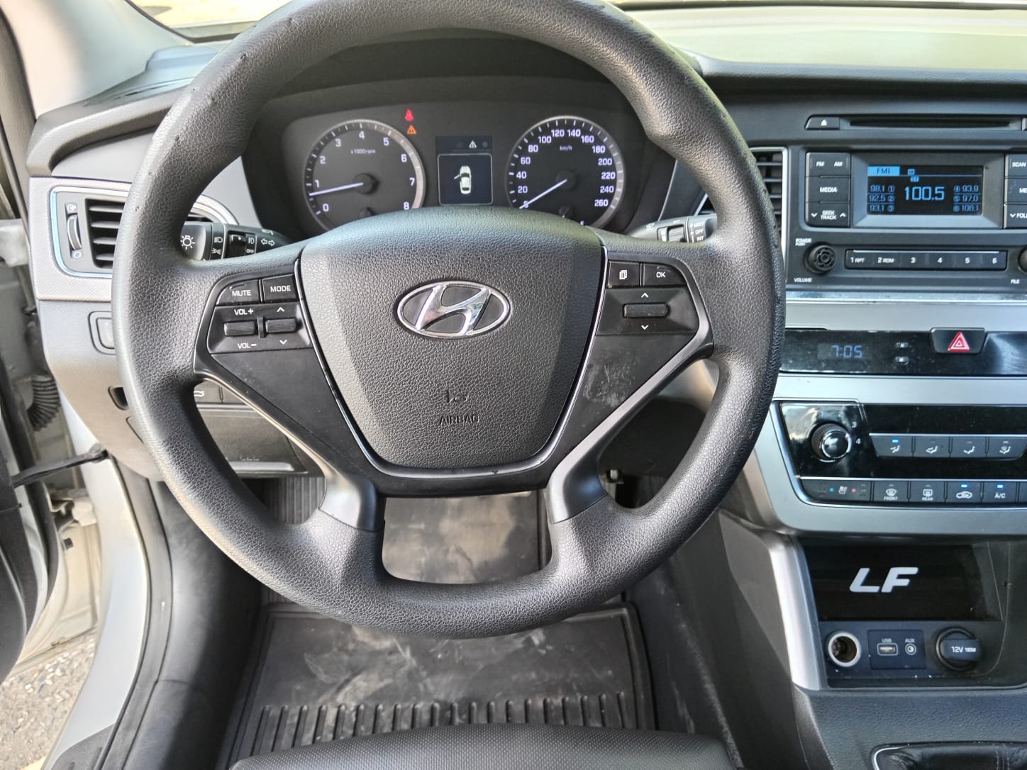 carros - HYUNDAI SONATA LF 2018 NARANJA 6