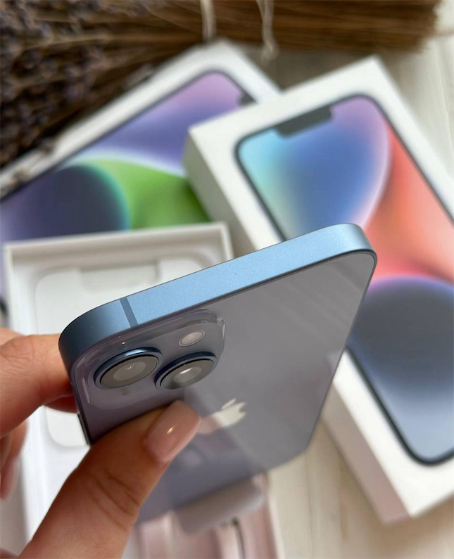 celulares y tabletas - iPhone 14+ Plus 128GB Azul Nuevo - Tienda Física  3